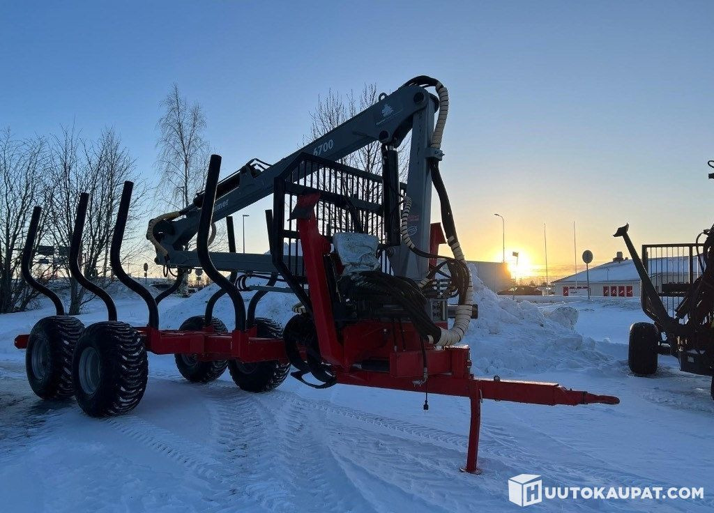 Weimer WE 6700 WE 10 forestry trailer package, 2016, Ylivieska - Forestry trailer: picture 4 Weimer WE 6700 WE 10 forestry trailer package, 2016, Ylivieska - Forestry trailer: picture 4