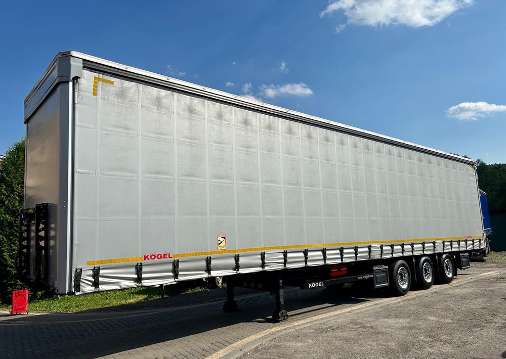 Kögel MEGA 2019 OPONY 80% SAF PODNOSZONA OŚ PODNOSZONY DACH / OD PIERWSZEGO WŁAŚCICIELA - Curtainsider semi-trailer: picture 1 Kögel MEGA 2019 OPONY 80% SAF PODNOSZONA OŚ PODNOSZONY DACH / OD PIERWSZEGO WŁAŚCICIELA - Curtainsider semi-trailer: picture 1
