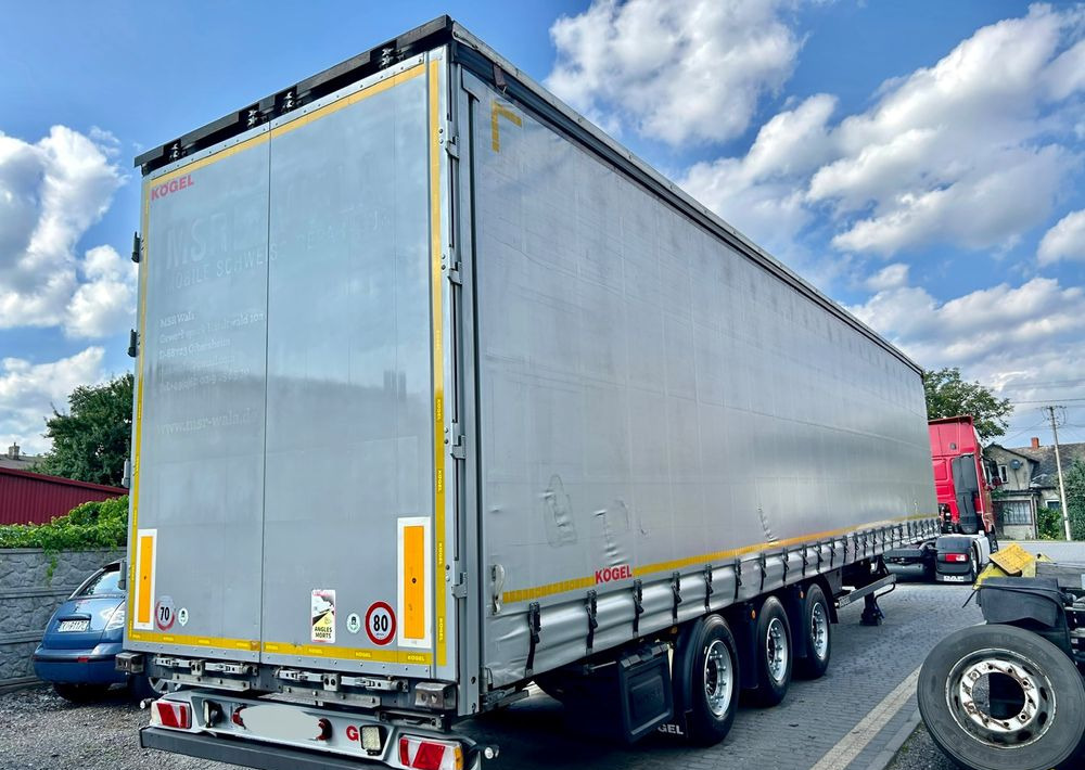 Kögel MEGA 2019 OPONY 80% SAF PODNOSZONA OŚ PODNOSZONY DACH / OD PIERWSZEGO WŁAŚCICIELA - Curtainsider semi-trailer: picture 3 Kögel MEGA 2019 OPONY 80% SAF PODNOSZONA OŚ PODNOSZONY DACH / OD PIERWSZEGO WŁAŚCICIELA - Curtainsider semi-trailer: picture 3