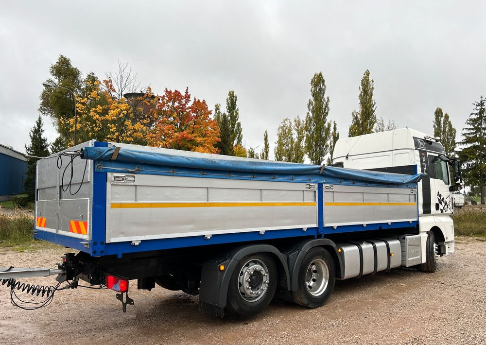Dropside/ Flatbed truck MAN TGX Tandem 1m burty TOP KOMPLET / ALUFELGI / zarejestrowany gotowy do pracy / przyczepa 18t / FULL OPCJA / 26.420 26.460 26.500 26.400 26.440 26.480 26.510 460 500: picture 12 Dropside/ Flatbed truck MAN TGX Tandem 1m burty TOP KOMPLET / ALUFELGI / zarejestrowany gotowy do pracy / przyczepa 18t / FULL OPCJA / 26.420 26.460 26.500 26.400 26.440 26.480 26.510 460 500: picture 12