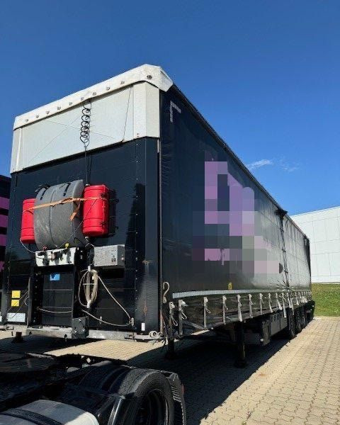 Schmitz Cargobull MEGA MULDA z Niemiec UNIKAT GABARYT pod plandeką / OŚ PODNOSZONA / ładne opony / od pierwszego właściciela / POSZERZANA / OKAZJA / RSAB - Curtainsider semi-trailer: picture 4 Schmitz Cargobull MEGA MULDA z Niemiec UNIKAT GABARYT pod plandeką / OŚ PODNOSZONA / ładne opony / od pierwszego właściciela / POSZERZANA / OKAZJA / RSAB - Curtainsider semi-trailer: picture 4