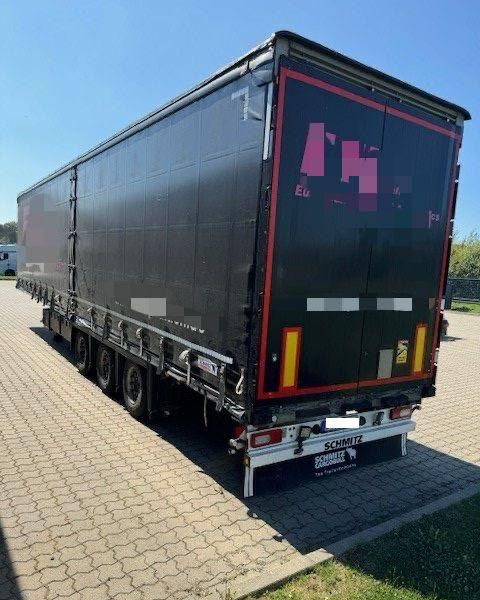 Schmitz Cargobull MEGA MULDA z Niemiec UNIKAT GABARYT pod plandeką / OŚ PODNOSZONA / ładne opony / od pierwszego właściciela / POSZERZANA / OKAZJA / RSAB - Curtainsider semi-trailer: picture 2 Schmitz Cargobull MEGA MULDA z Niemiec UNIKAT GABARYT pod plandeką / OŚ PODNOSZONA / ładne opony / od pierwszego właściciela / POSZERZANA / OKAZJA / RSAB - Curtainsider semi-trailer: picture 2
