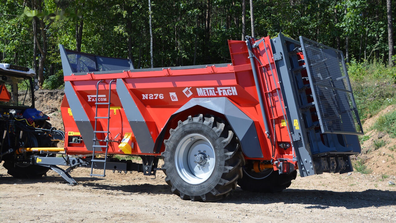 Metal-Fach N276/5 - 14t FALCON jednoosiowy - Manure spreader: picture 2 Metal-Fach N276/5 - 14t FALCON jednoosiowy - Manure spreader: picture 2