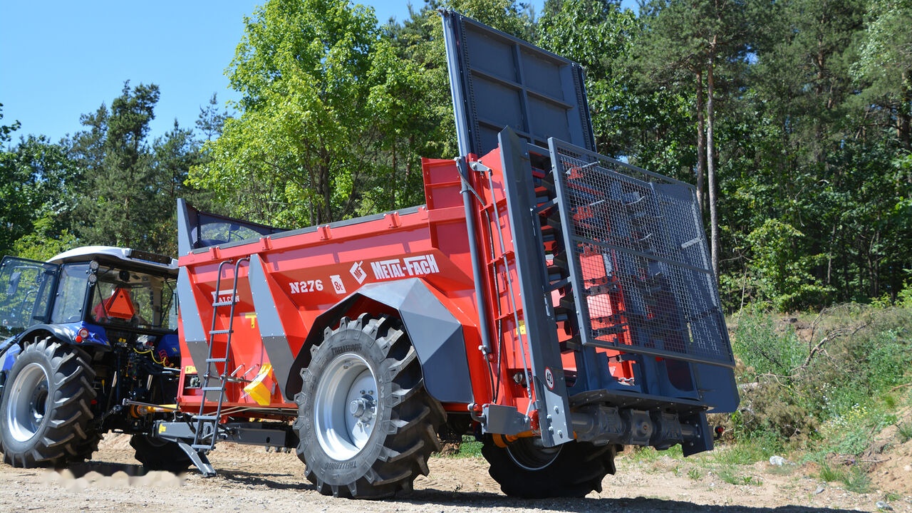 Metal-Fach N276 - 8t FALCON VERTI jednoosiowy - Manure spreader: picture 3 Metal-Fach N276 - 8t FALCON VERTI jednoosiowy - Manure spreader: picture 3