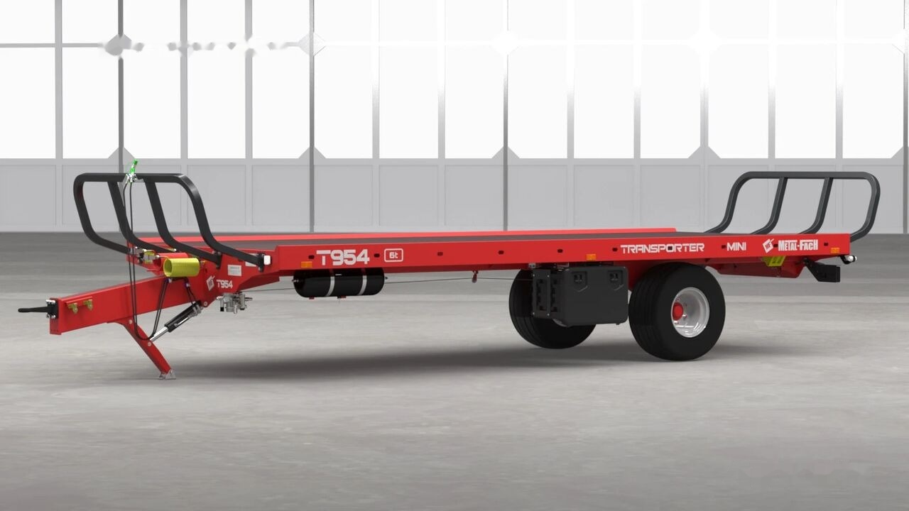Metal-Fach Przyczepa platformowa T954 - 5,9t - Farm platform trailer: picture 1 Metal-Fach Przyczepa platformowa T954 - 5,9t - Farm platform trailer: picture 1