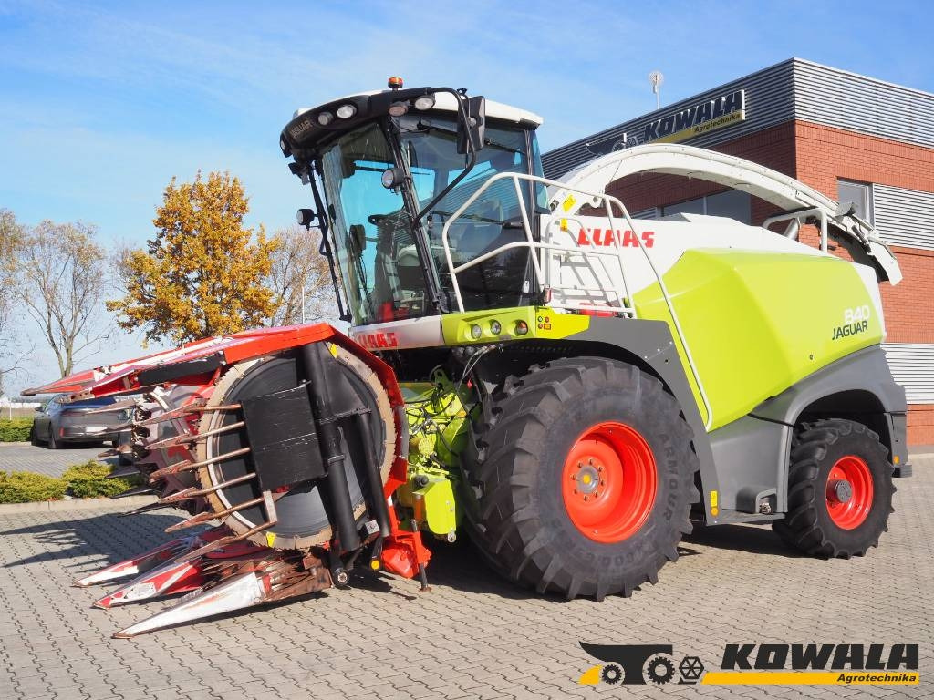 Claas Jaguar 840 4x4 + Kemper 445 - Forage harvester: picture 1 Claas Jaguar 840 4x4 + Kemper 445 - Forage harvester: picture 1