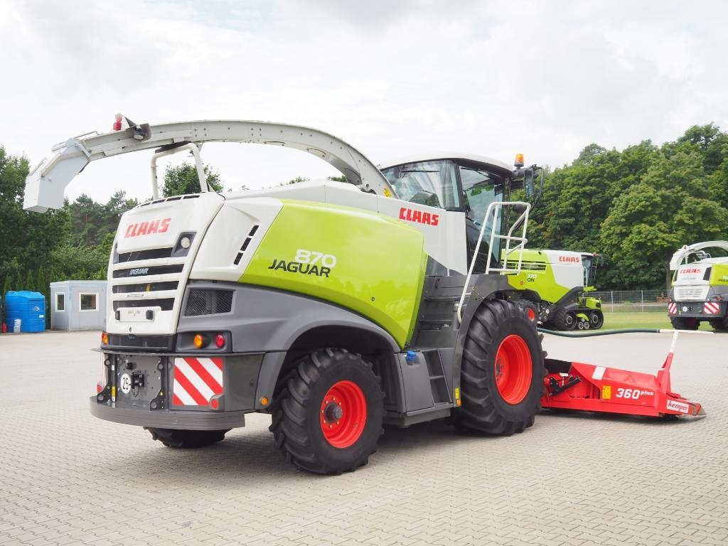 Claas Jaguar 870 + Kemper 360 Plus - Forage harvester: picture 3 Claas Jaguar 870 + Kemper 360 Plus - Forage harvester: picture 3