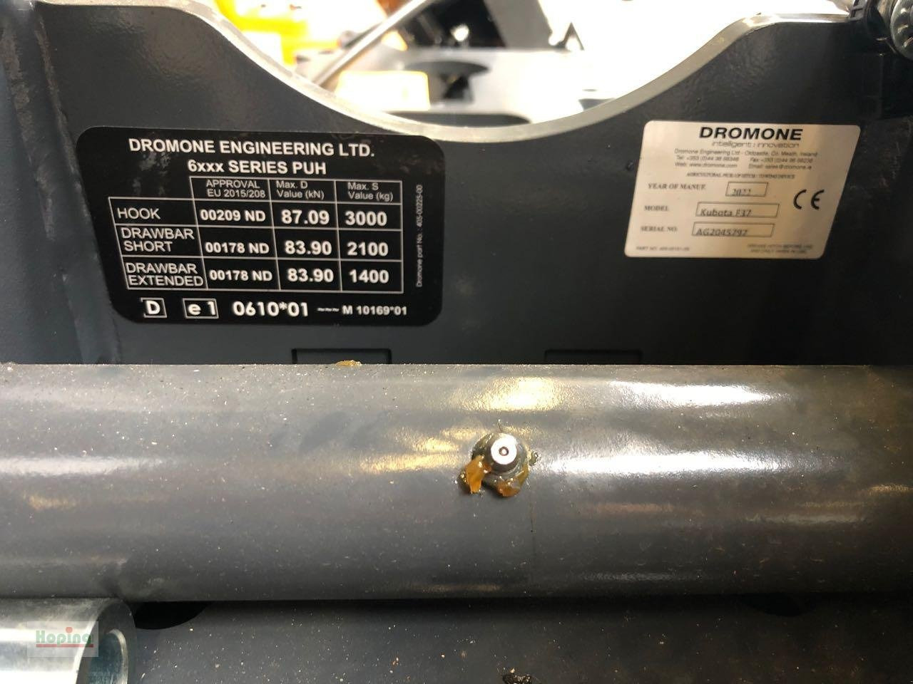 Kubota Dromone passen zu M7 - Attachment for Agricultural machinery: picture 3 Kubota Dromone passen zu M7 - Attachment for Agricultural machinery: picture 3