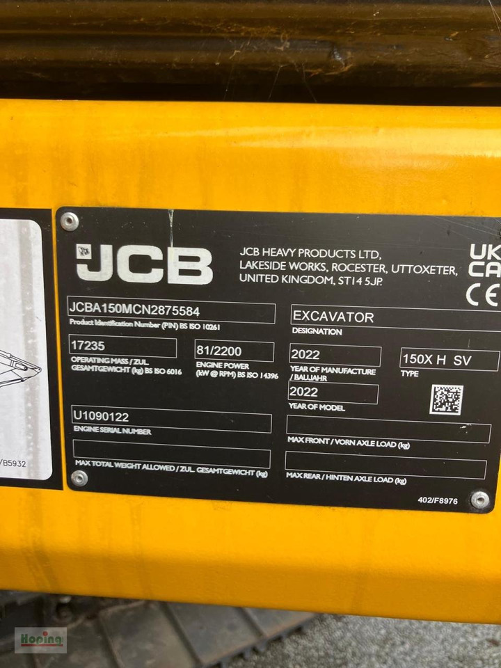 Leasing of JCB 150X HD JCB 150X HD: picture 18