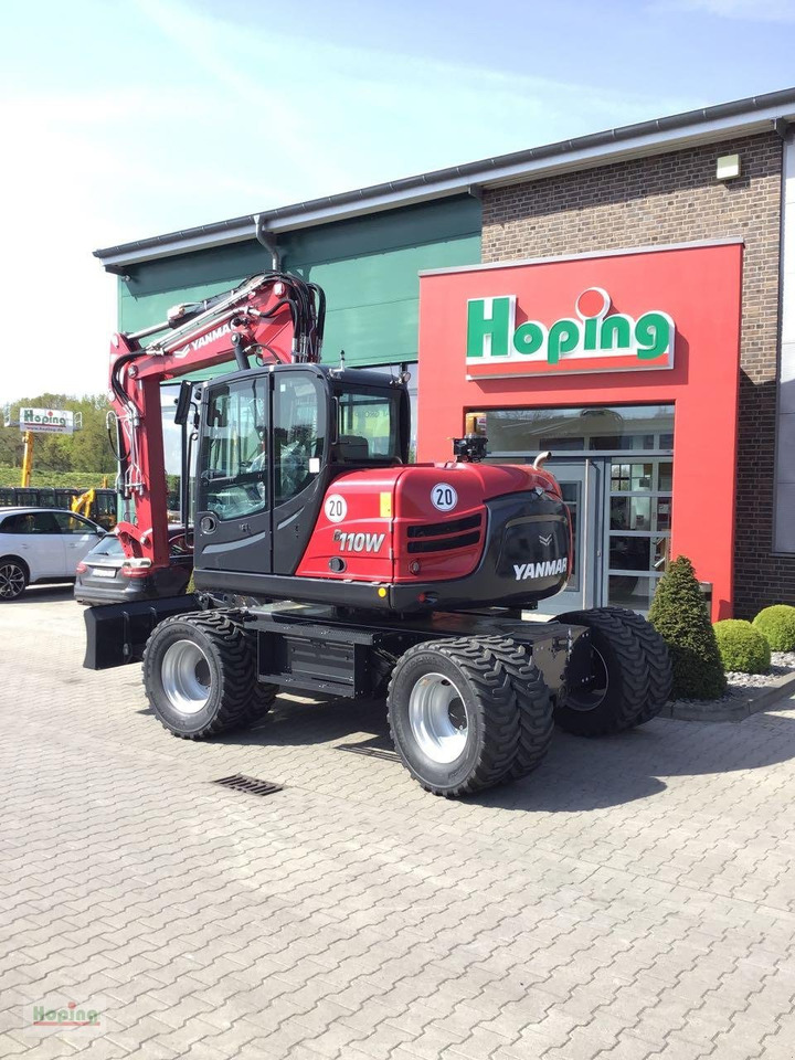 Yanmar B110W - Wheel excavator: picture 2 Yanmar B110W - Wheel excavator: picture 2