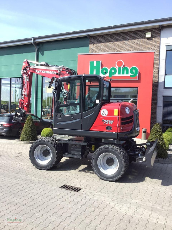 Yanmar B75W - Wheel excavator: picture 2 Yanmar B75W - Wheel excavator: picture 2
