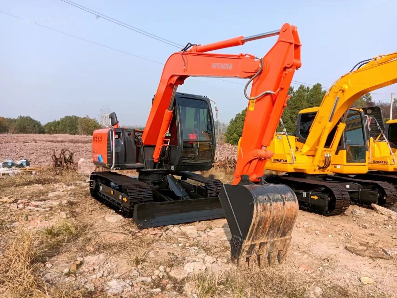 Mini excavator Hitachi ZX70: picture 9 Mini excavator Hitachi ZX70: picture 9