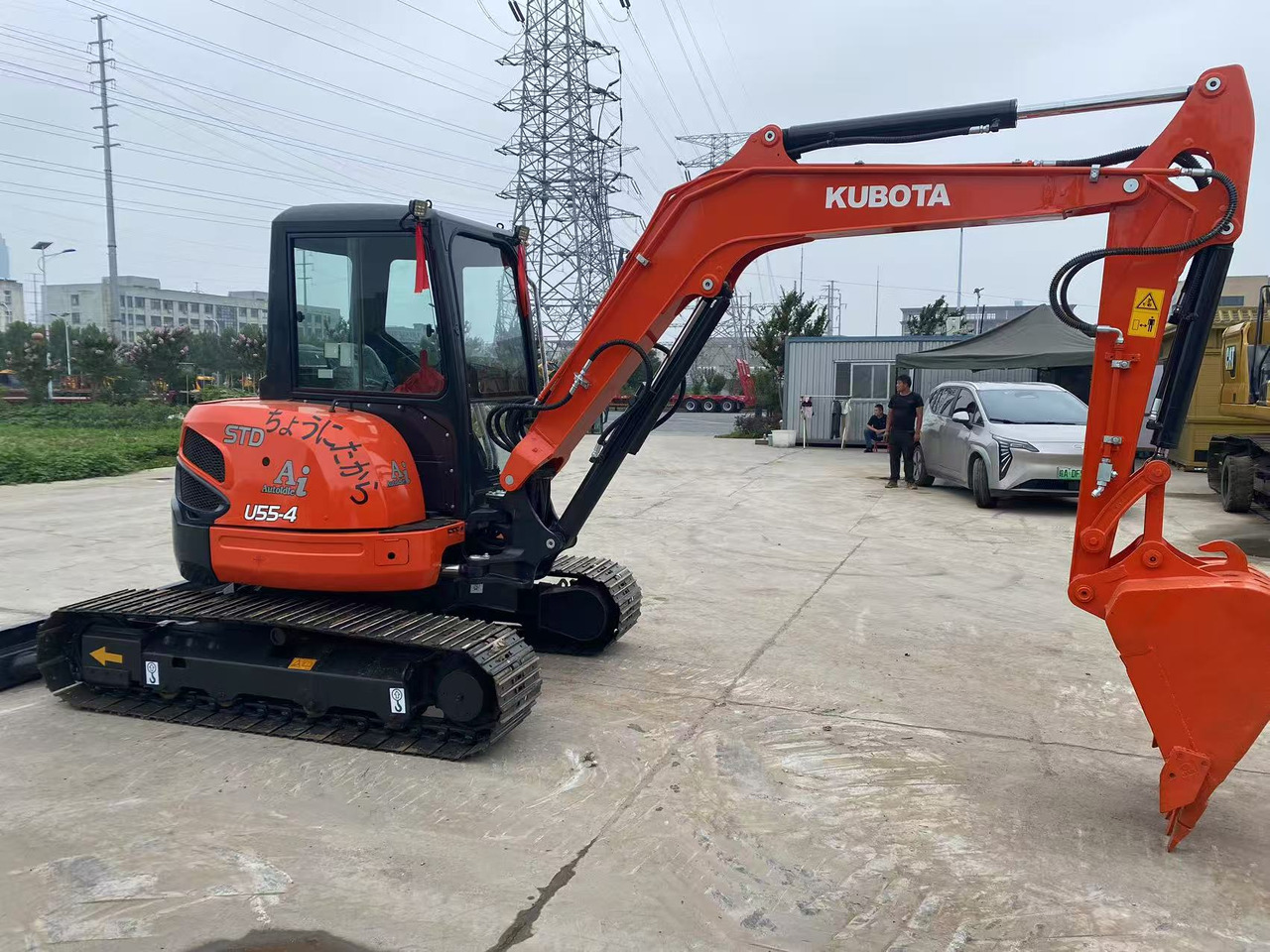 KUBOTA U55-4 - Mini excavator: picture 2 KUBOTA U55-4 - Mini excavator: picture 2
