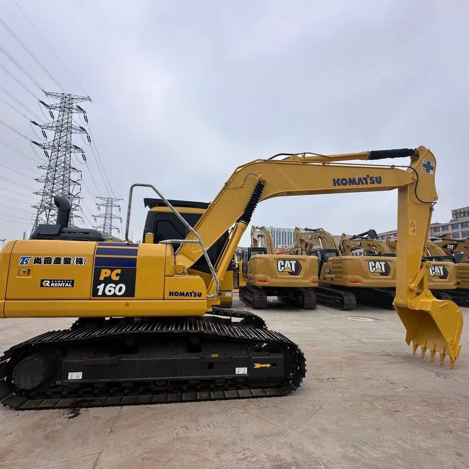 Komatsu PC160 - Crawler excavator: picture 2 Komatsu PC160 - Crawler excavator: picture 2