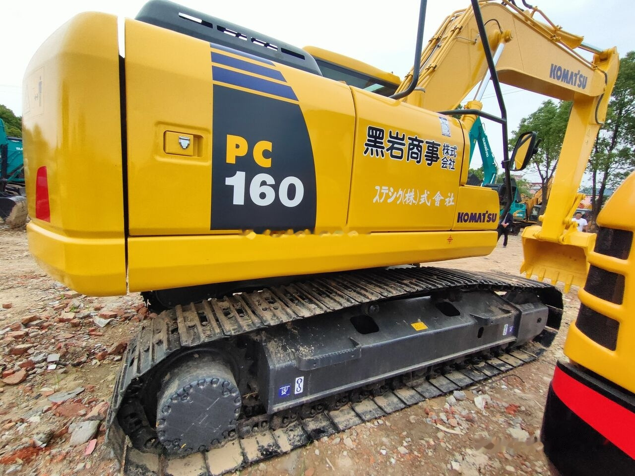 Komatsu PC160LC-7 - Crawler excavator: picture 3 Komatsu PC160LC-7 - Crawler excavator: picture 3