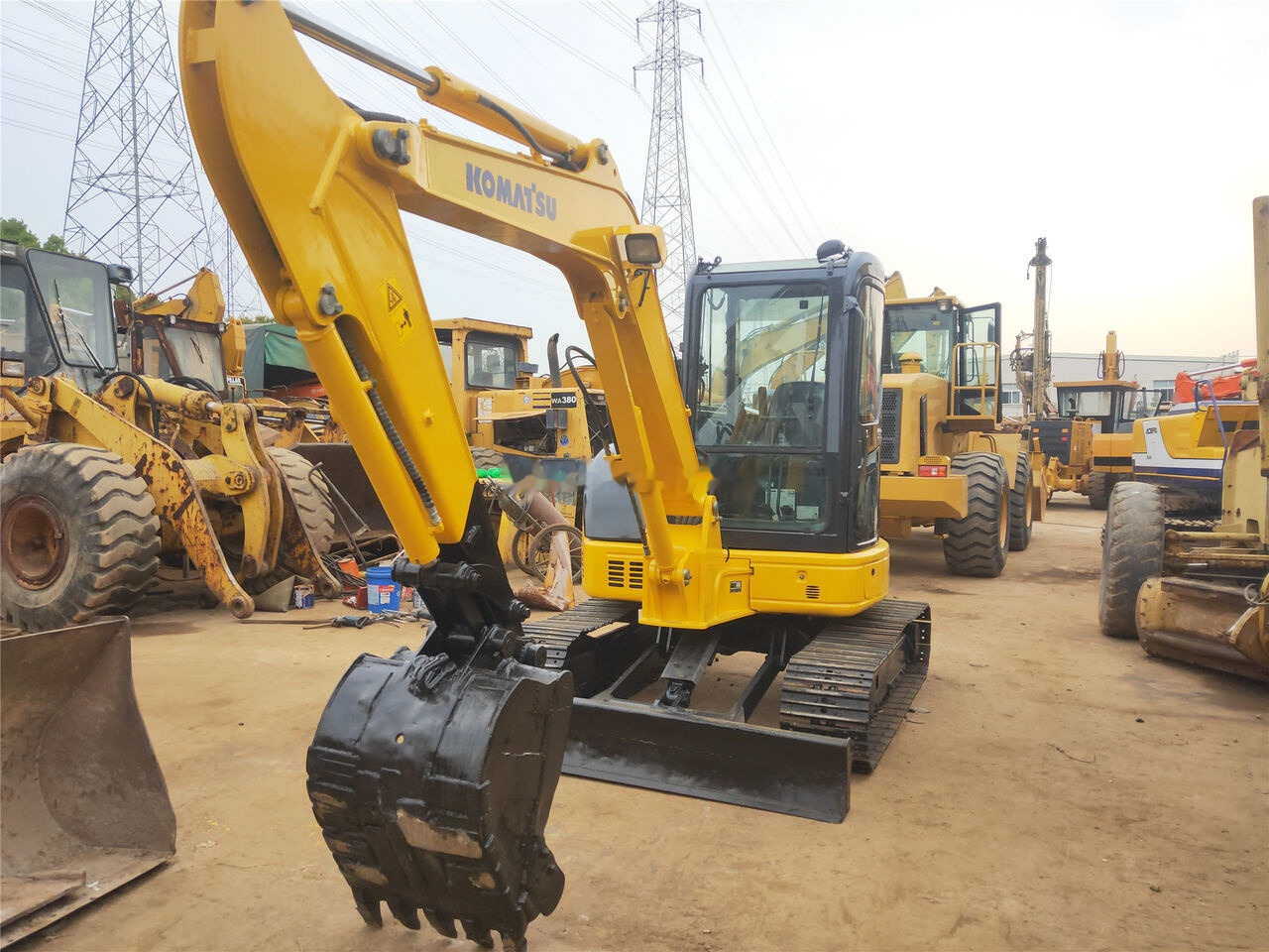 Komatsu PC55 - Mini excavator: picture 4 Komatsu PC55 - Mini excavator: picture 4