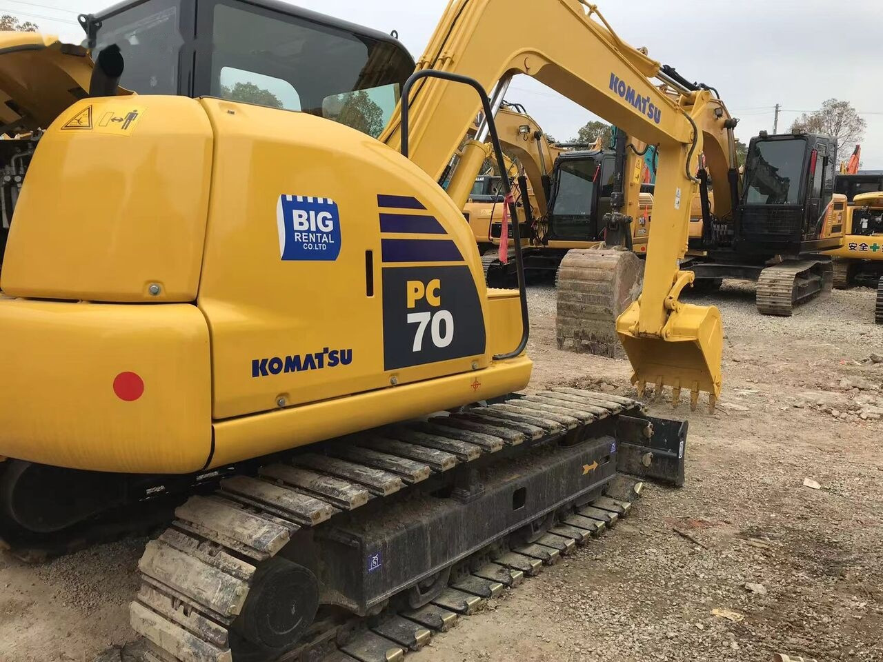 Komatsu PC70-8 - Crawler excavator: picture 5 Komatsu PC70-8 - Crawler excavator: picture 5