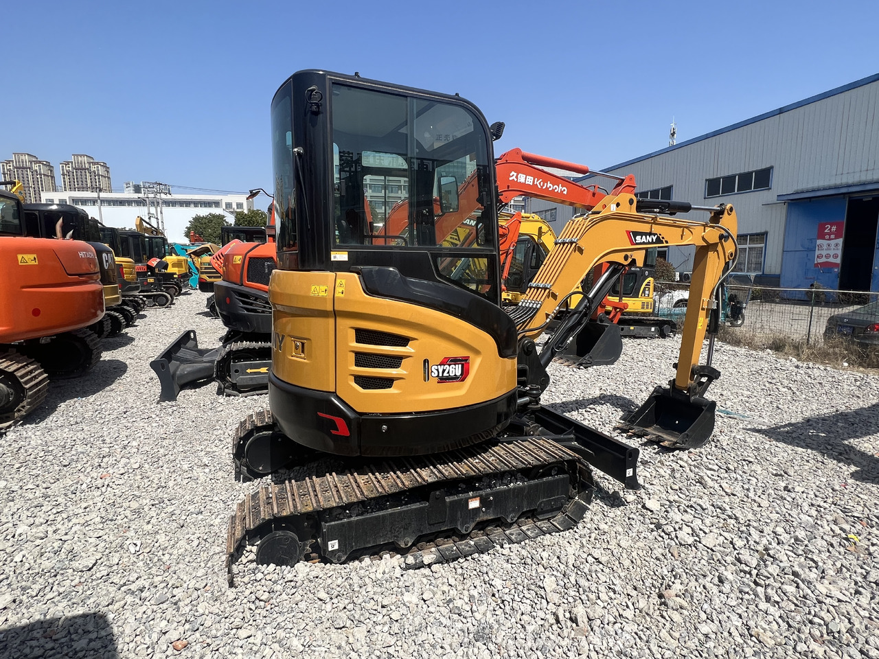 Sany SY26U - Mini excavator: picture 3 Sany SY26U - Mini excavator: picture 3