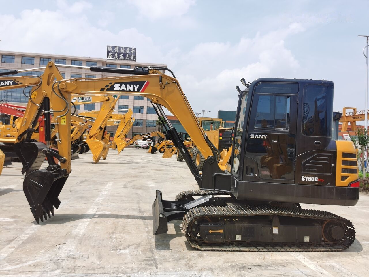Sany SY60C pro - Mini excavator: picture 4 Sany SY60C pro - Mini excavator: picture 4