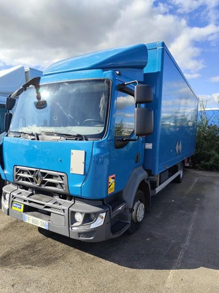 Renault D 7.5 LOW P4x2 210E6 Fourgon Polyfond avec hayon Repliable - Box truck: picture 1 Renault D 7.5 LOW P4x2 210E6 Fourgon Polyfond avec hayon Repliable - Box truck: picture 1