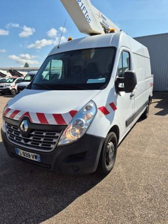 Renault Master Grand Confort L2H2 130.35CV Nacelle Tronquée France Elévateur 121 FTcc - Truck mounted aerial platform: picture 1 Renault Master Grand Confort L2H2 130.35CV Nacelle Tronquée France Elévateur 121 FTcc - Truck mounted aerial platform: picture 1