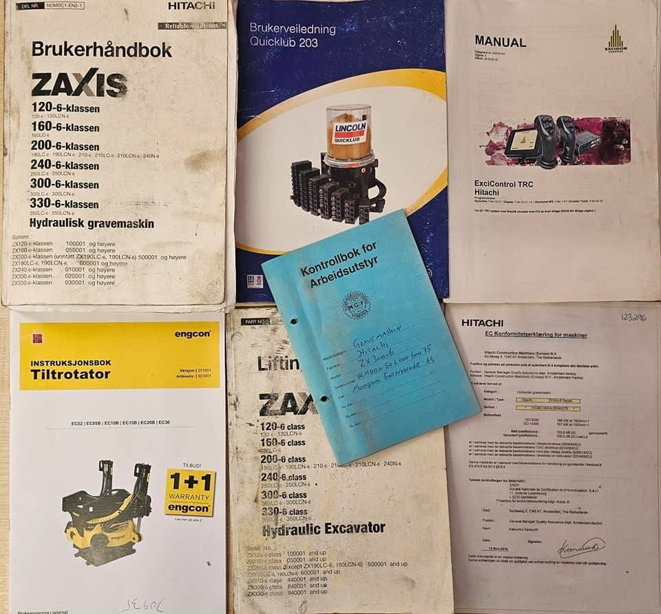 Crawler excavator Hitachi ZX 300 LC-6: picture 48