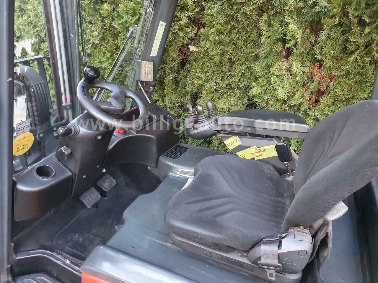 Electric forklift Linde E18 PH 4-Rad Seitenschieber*Zinkenverstellung*: picture 6