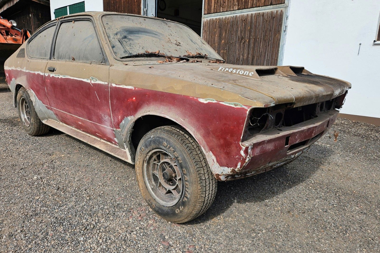 Opel Kadett C Rallye 2.0E Coupe Scheunenfund - Car: picture 1 Opel Kadett C Rallye 2.0E Coupe Scheunenfund - Car: picture 1
