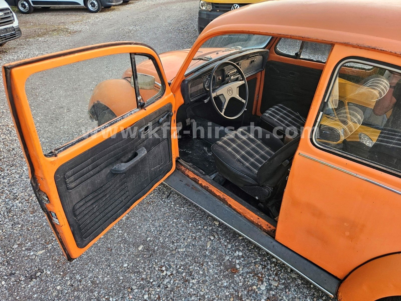 Car Volkswagen Käfer 1200 1.Hand in der seltenen Farbe Orange: picture 9