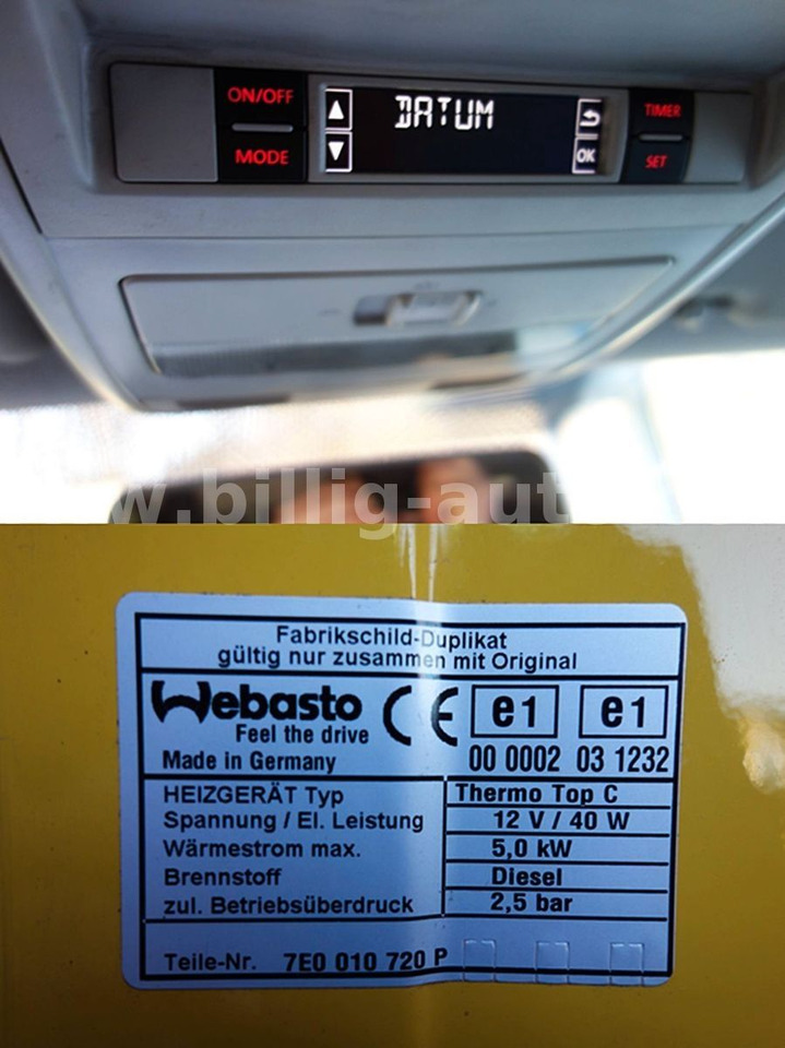 Small van Volkswagen T5 2.0TDI*BOTT*SORTIMO*Stdhzg*2xBatterie*1.Hand: picture 9 Small van Volkswagen T5 2.0TDI*BOTT*SORTIMO*Stdhzg*2xBatterie*1.Hand: picture 9