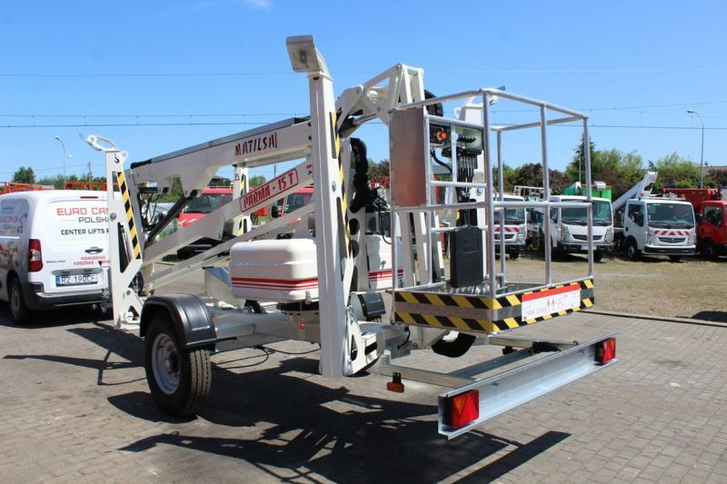 Matilsa Parma 15 T Nowy Podnośnik Koszowy Na Przyczepie przegubowo teleskopowy - Trailer mounted boom lift: picture 2 Matilsa Parma 15 T Nowy Podnośnik Koszowy Na Przyczepie przegubowo teleskopowy - Trailer mounted boom lift: picture 2