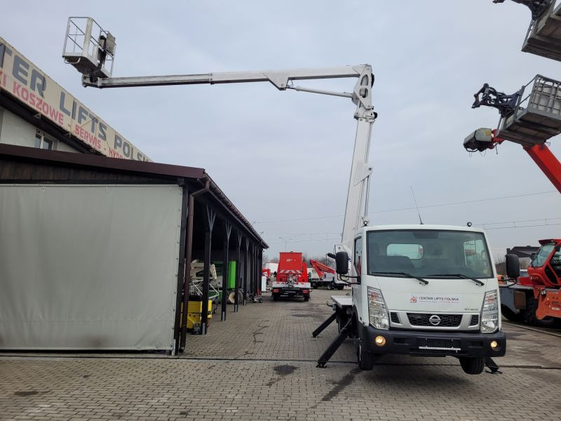 Truck mounted aerial platform Nissan Nissan Cabstar NT400 podnośnik koszowy 20 m Multitel HX195: picture 14