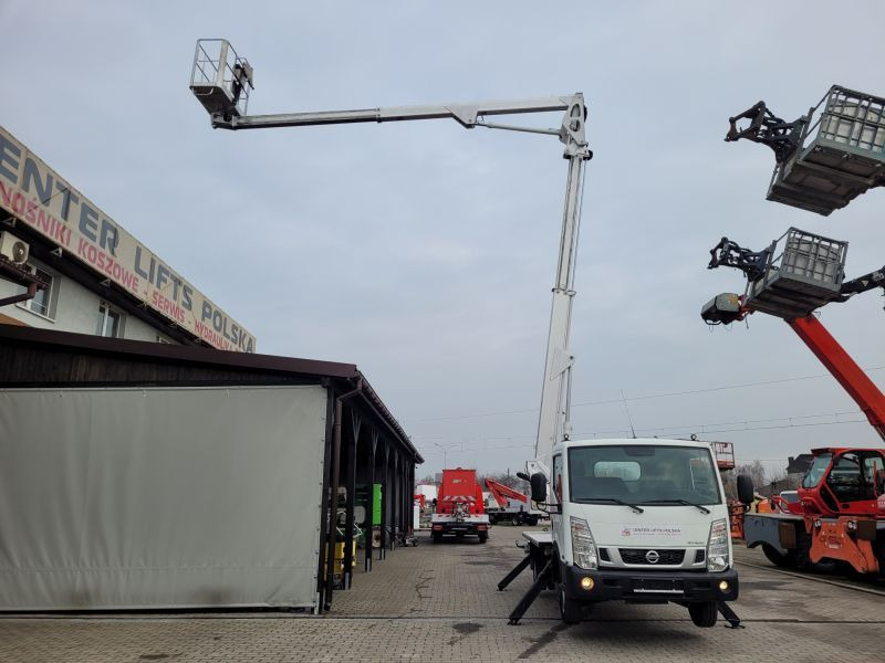 Truck mounted aerial platform Nissan Nissan Cabstar NT400 podnośnik koszowy 20 m Multitel HX195: picture 13