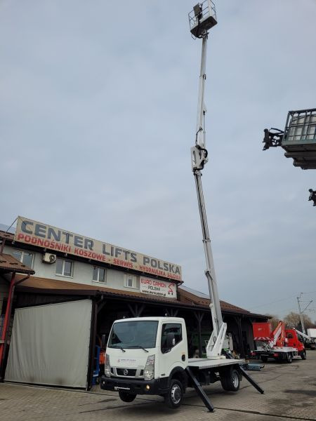 Truck mounted aerial platform Nissan Nissan Cabstar NT400 podnośnik koszowy 20 m Multitel HX195: picture 12