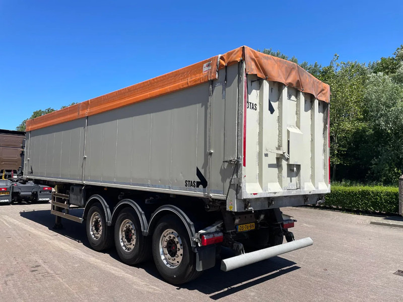 Stas 300 CX / FULL ALUMINIUM / 48M3 / APK - TUV NOVEMBER 2025 / SAF AXLES / DICS BRAKES / RVS FLOOR / - Tipper semi-trailer: picture 3 Stas 300 CX / FULL ALUMINIUM / 48M3 / APK - TUV NOVEMBER 2025 / SAF AXLES / DICS BRAKES / RVS FLOOR / - Tipper semi-trailer: picture 3