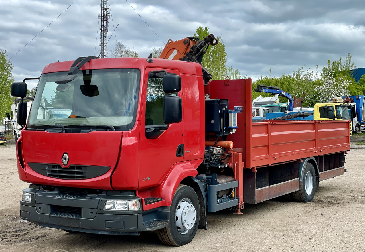 RENAULT MIDLUM - Crane truck: picture 3 RENAULT MIDLUM - Crane truck: picture 3