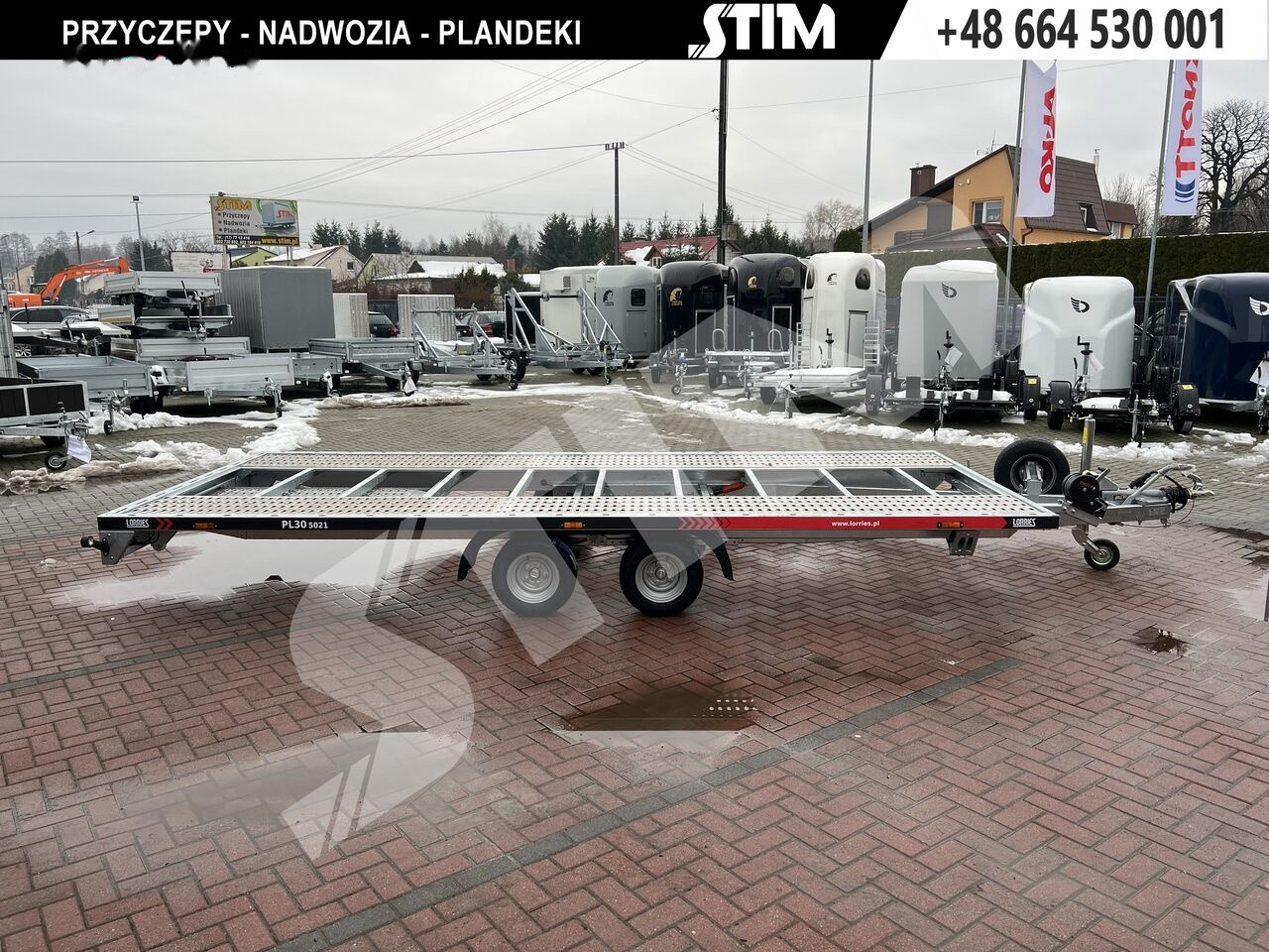 Lorries PL30-5021 - Autotransporter trailer: picture 2 Lorries PL30-5021 - Autotransporter trailer: picture 2