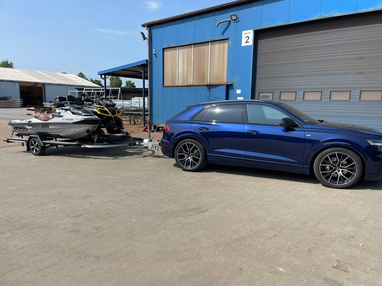 Stim L21-SWQ/1300 vr. B 2x skuter lub 2 x quad lub skuter i quad - Boat trailer: picture 2 Stim L21-SWQ/1300 vr. B 2x skuter lub 2 x quad lub skuter i quad - Boat trailer: picture 2