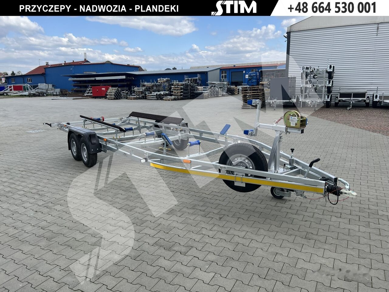 Stim L22/PŁ-ST/75-30 - Boat trailer: picture 1 Stim L22/PŁ-ST/75-30 - Boat trailer: picture 1