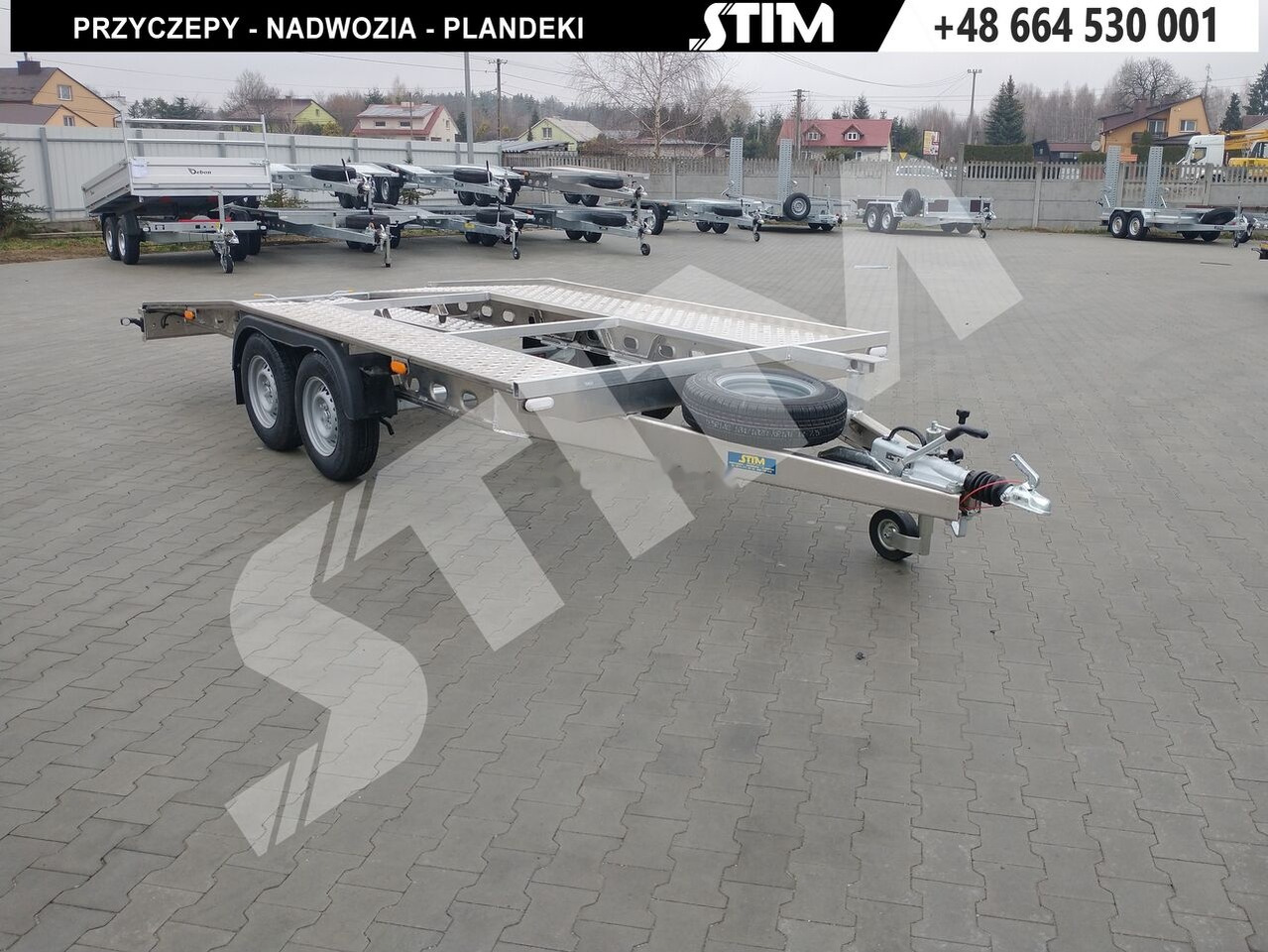 Stim L22/PP-TS/46-27A - Autotransporter trailer: picture 1 Stim L22/PP-TS/46-27A - Autotransporter trailer: picture 1