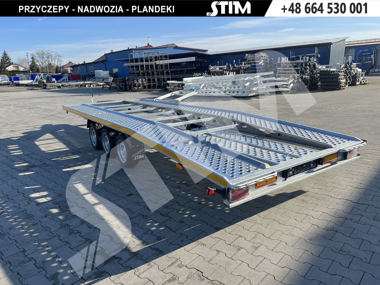 Stim L23/PP-TS/60-35S - Autotransporter trailer: picture 4 Stim L23/PP-TS/60-35S - Autotransporter trailer: picture 4