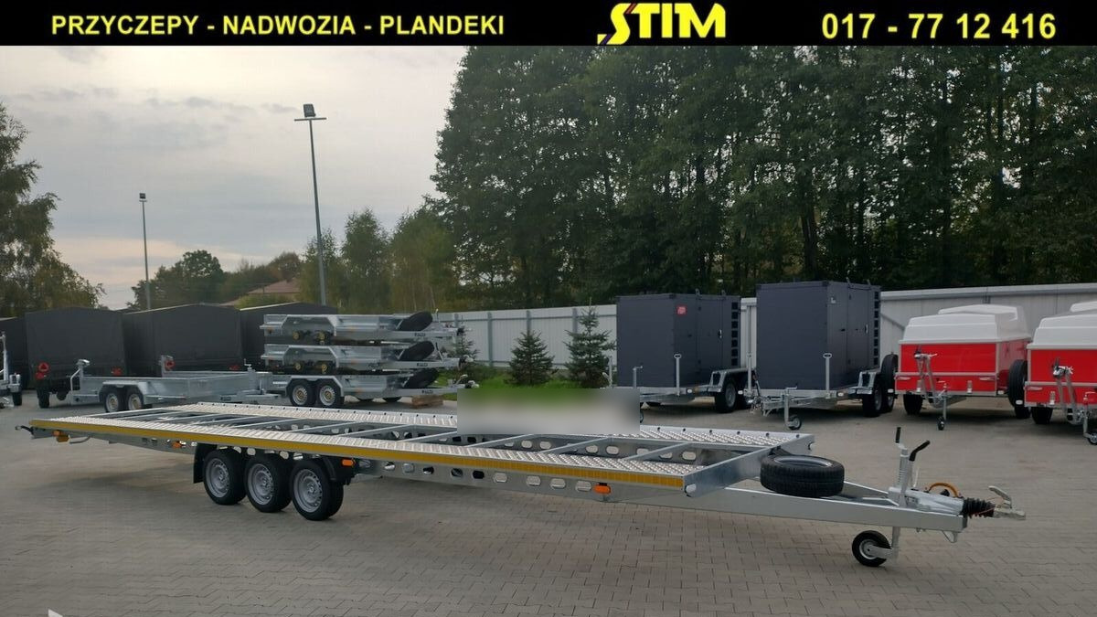Stim L23, Stal / Aluminium - Autotransporter trailer: picture 1 Stim L23, Stal / Aluminium - Autotransporter trailer: picture 1