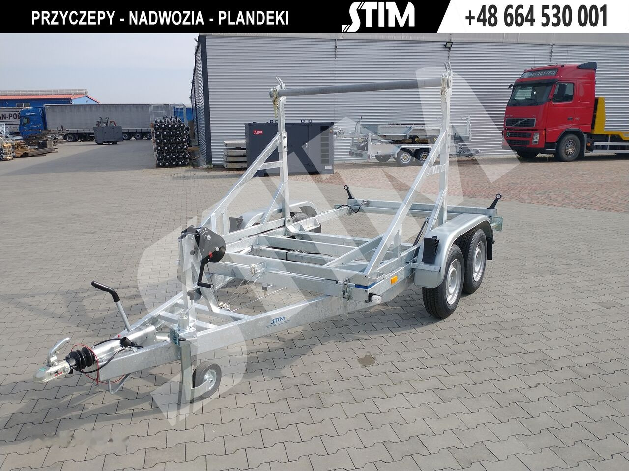 Stim S22/KB-27WR - Cable drum trailer: picture 5 Stim S22/KB-27WR - Cable drum trailer: picture 5