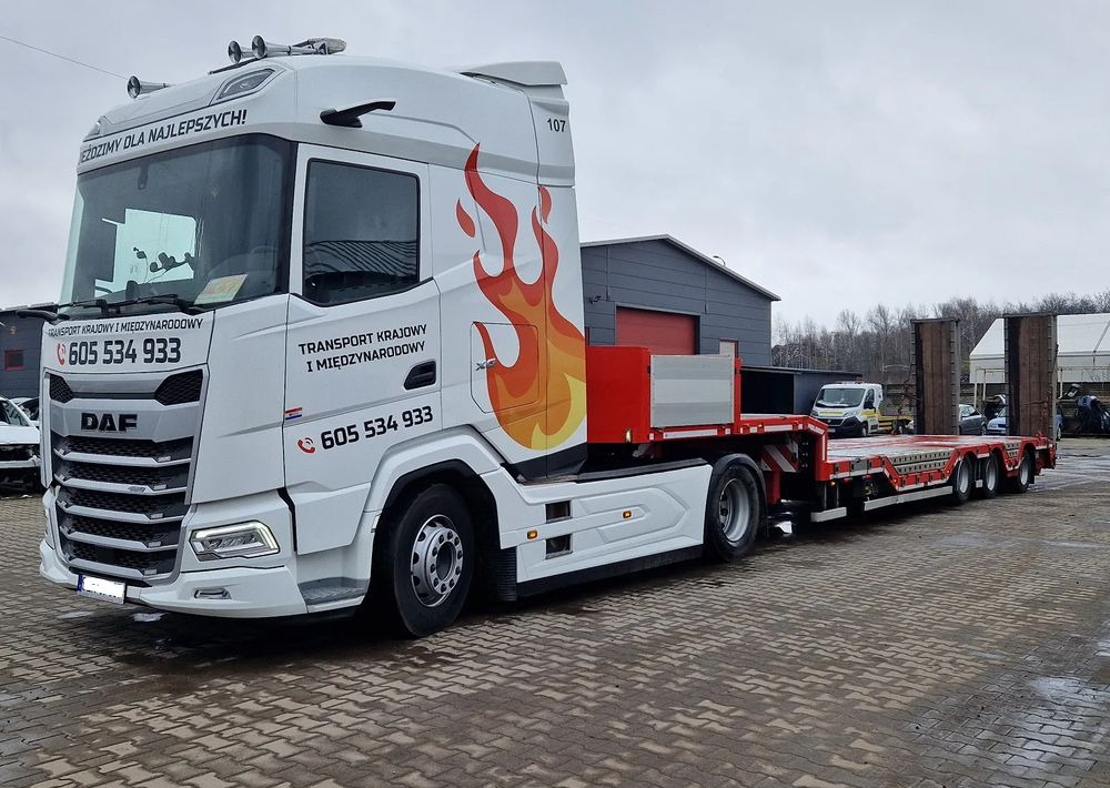 Bodex NACZEPA NISKOPODŁOGOWA ROZSUWANA 3 OSIE LAWETA ZESTAW - Low loader semi-trailer: picture 4 Bodex NACZEPA NISKOPODŁOGOWA ROZSUWANA 3 OSIE LAWETA ZESTAW - Low loader semi-trailer: picture 4