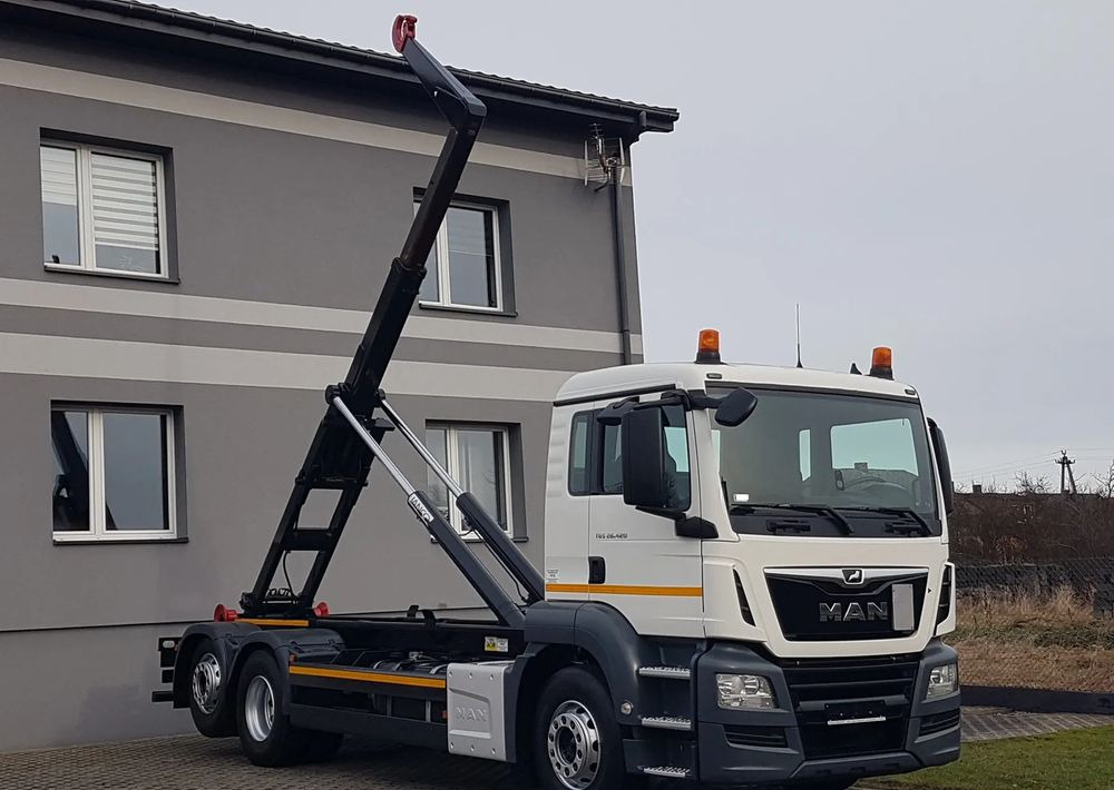 MAN TGS 26.420 E6 HAKOWIEC HS20 6x2 3-OSIE - Hook lift truck: picture 1 MAN TGS 26.420 E6 HAKOWIEC HS20 6x2 3-OSIE - Hook lift truck: picture 1