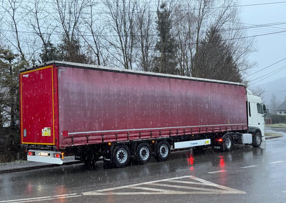 Curtainsider truck DAF * Zestaw * DAF 106 Euro 6 + Naczepa Krone * Bardzo Dobry Stan: picture 13