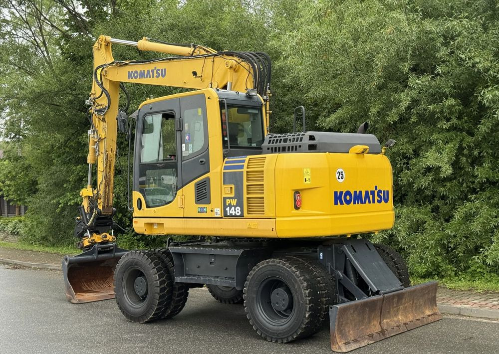 Wheel excavator Komatsu * Komatsu PW 148  *ROTOTILT * Sprowadzona * Stan Perfekcyjny * Koparka Kołowa *: picture 12