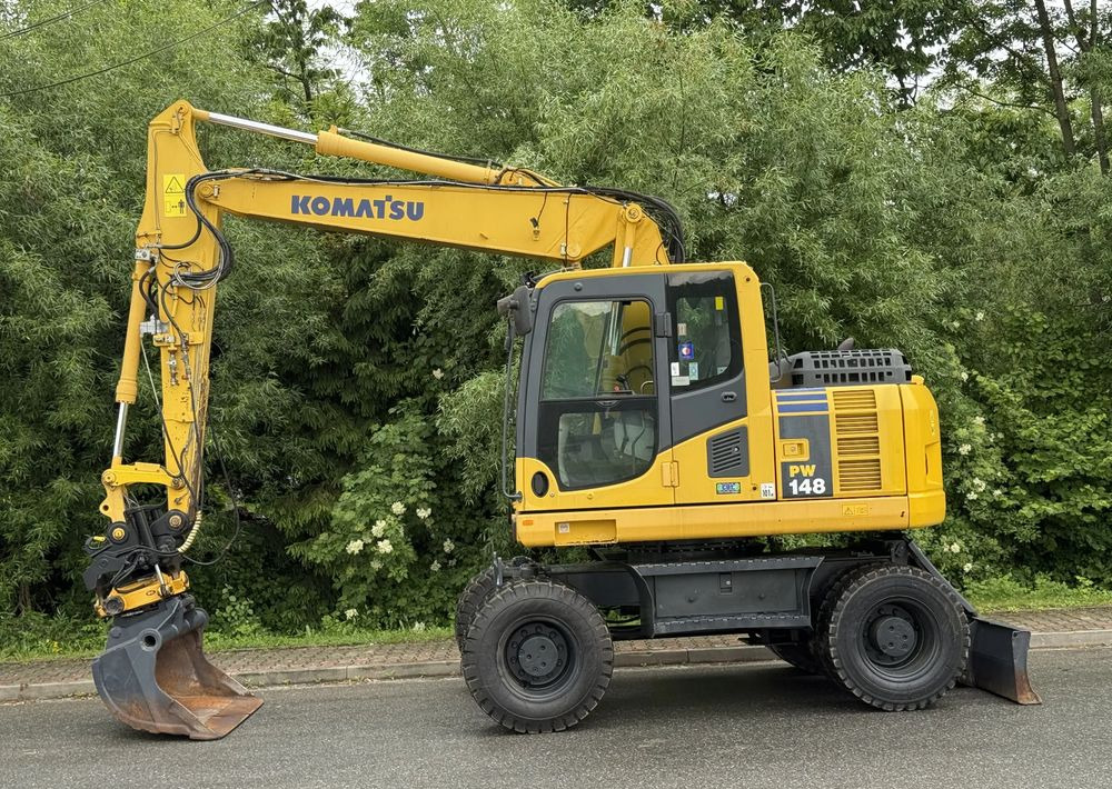 Wheel excavator Komatsu * Komatsu PW 148  *ROTOTILT * Sprowadzona * Stan Perfekcyjny * Koparka Kołowa *: picture 11