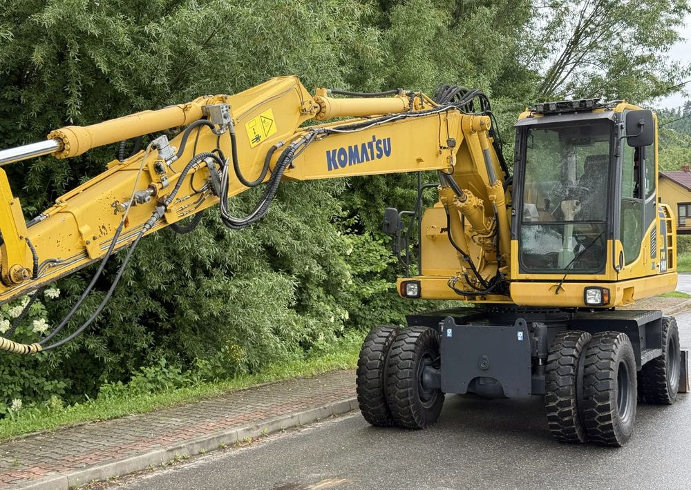 Wheel excavator Komatsu * Komatsu PW 148  *ROTOTILT * Sprowadzona * Stan Perfekcyjny * Koparka Kołowa *: picture 17