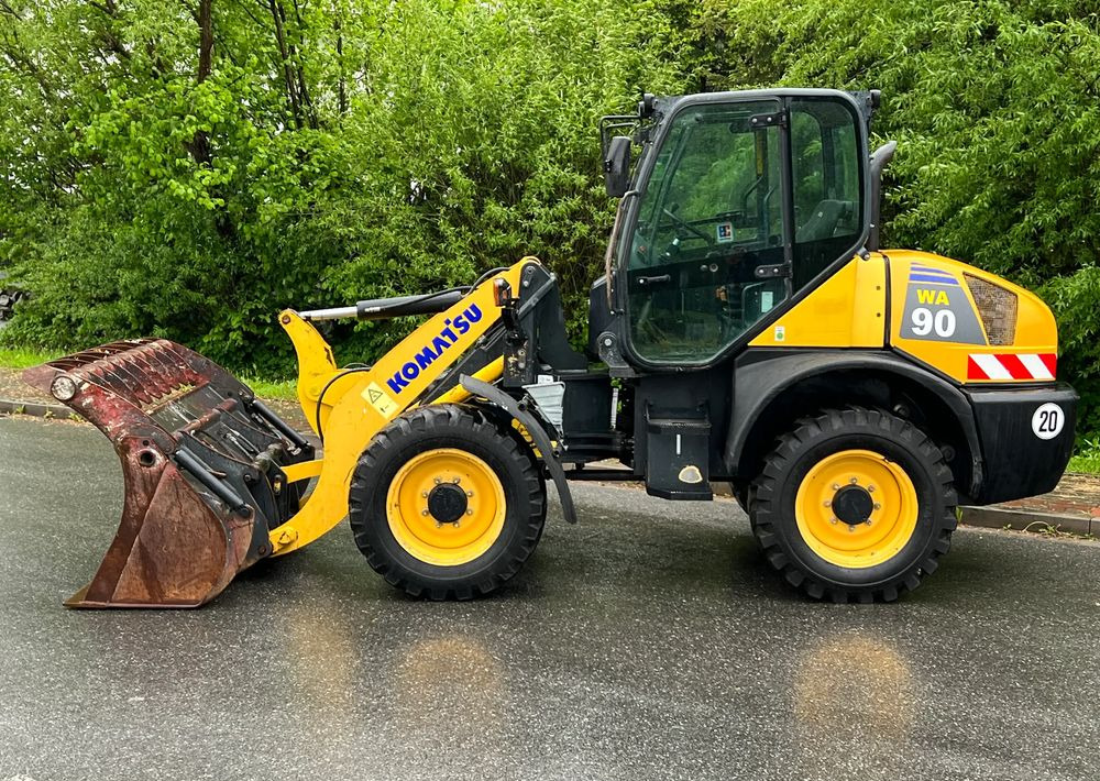 Wheel loader Komatsu Ładowarka KOMATSU WA 90 STAN IDEALNY: picture 17